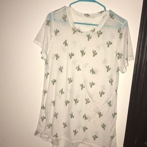 Lightweight cactus tee